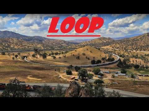 Tehachapi Live Train Cams auf der Tehachapi Schleife