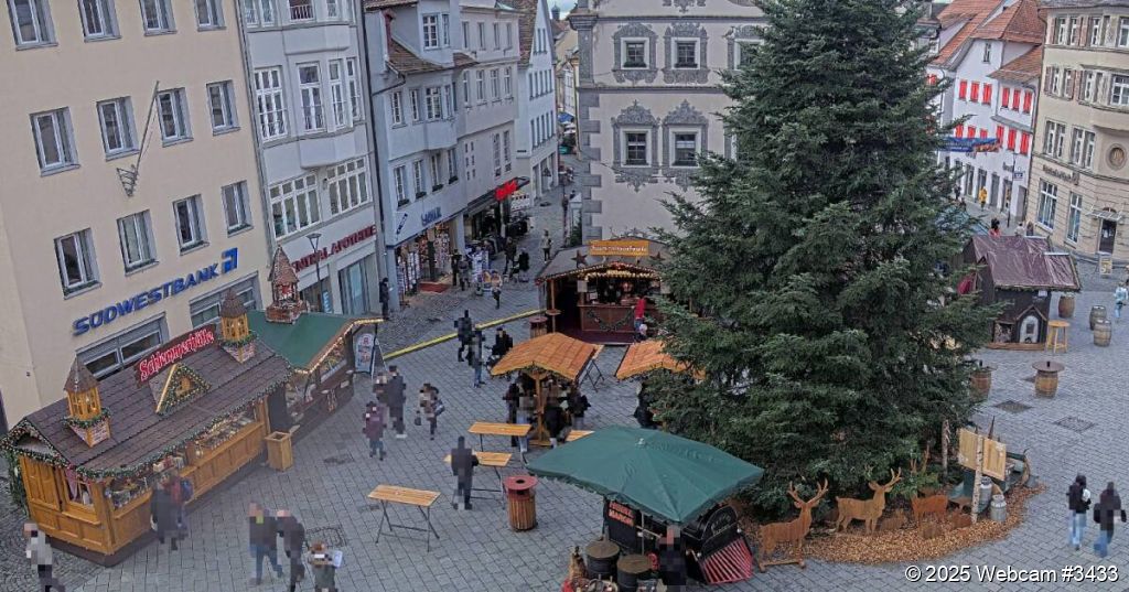 Webcam: Ravensburg Marienplatz